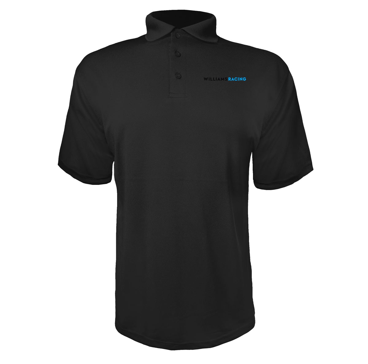 Williams Racing Black polyester polo