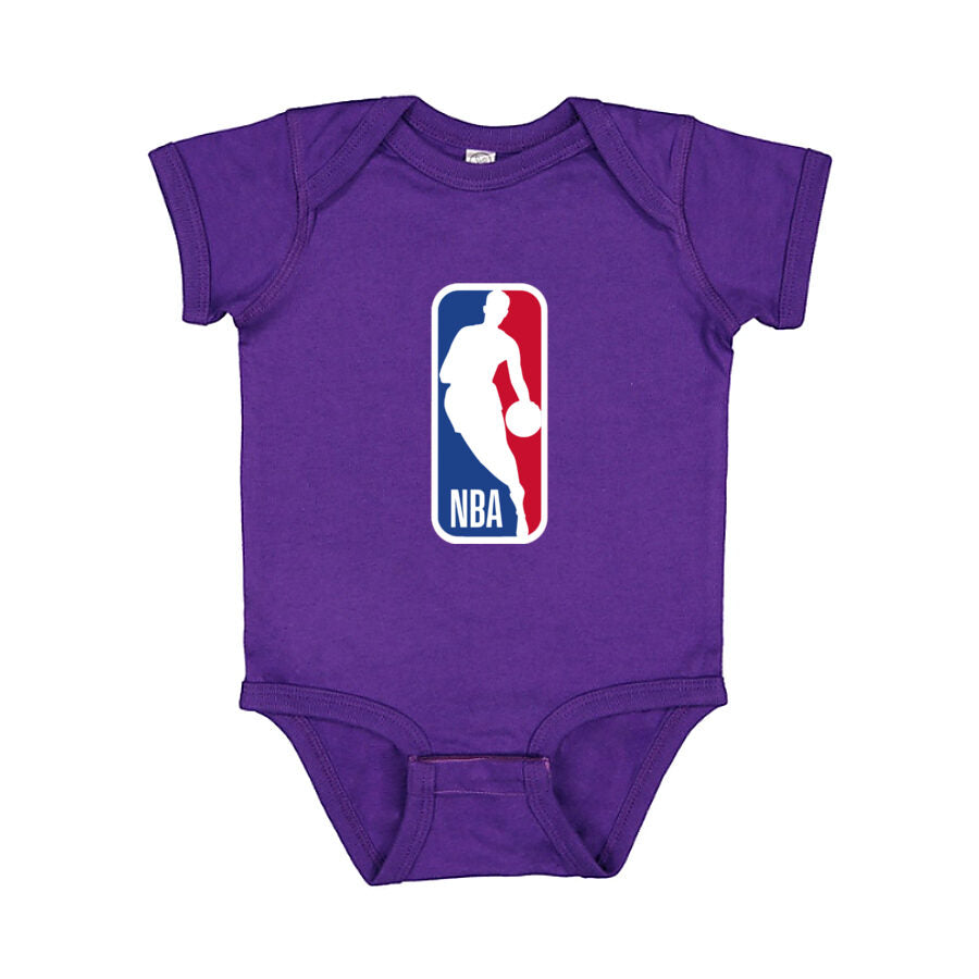 NBA Logo Baby Romper Onesie - Purple