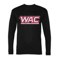 Men's Western Athletic Conference Alternate Polyester Long Sleeve T-Shirt - Black