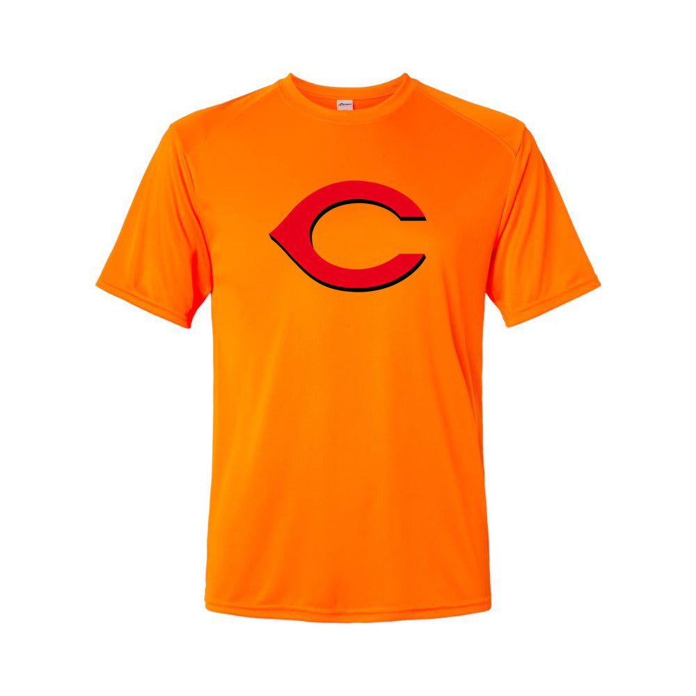 Cincinnati Reds Polyester T-Shirt - Orange