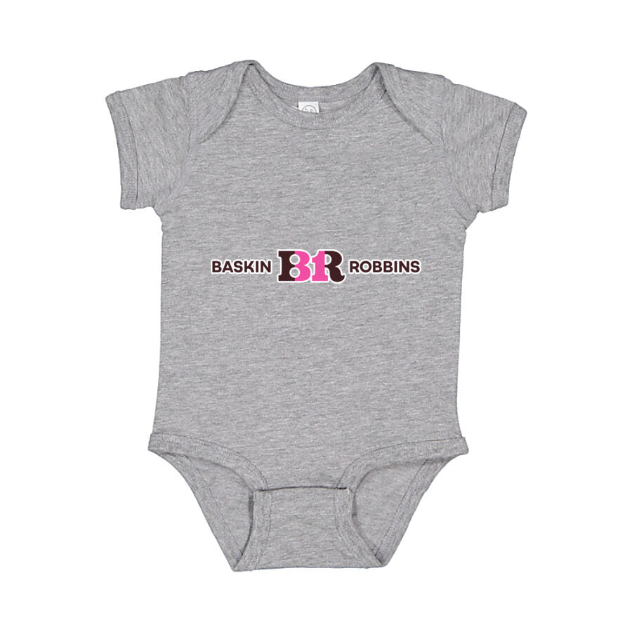 Baskin-Robbins Baby Romper Onesie - Gray
