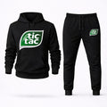 Tic Tac Hoodie and Joggers Set - Black