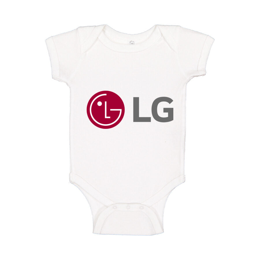 LG Baby Romper Onesie - White