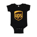 UPS Baby Romper Onesie - Black