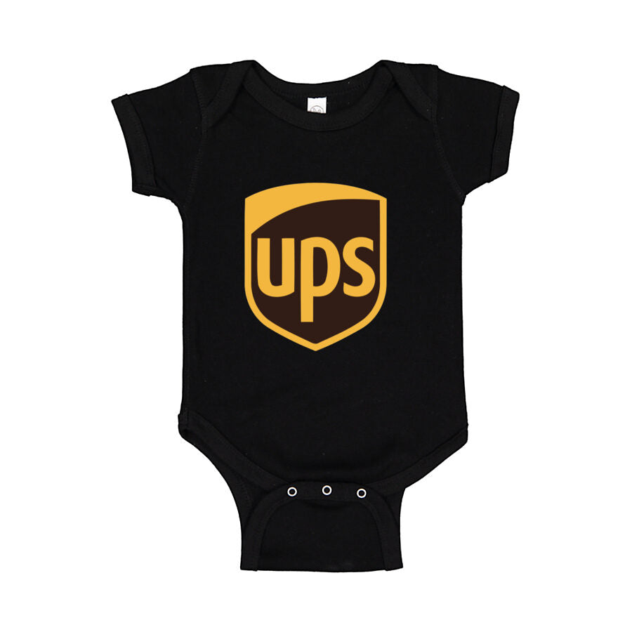 UPS Baby Romper Onesie - Black