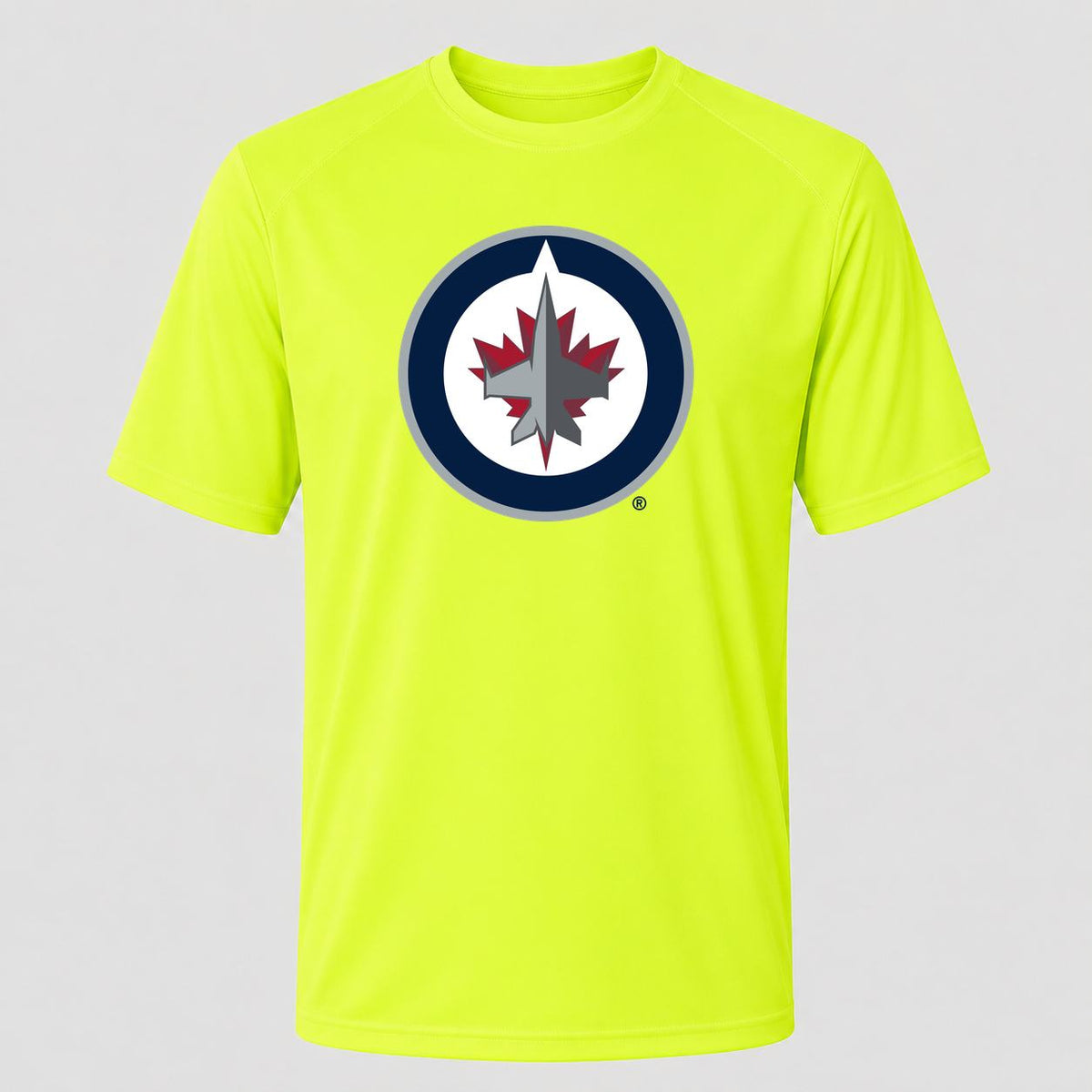 Men's Winnipeg Jets Performance T-Shirt - Safety Green