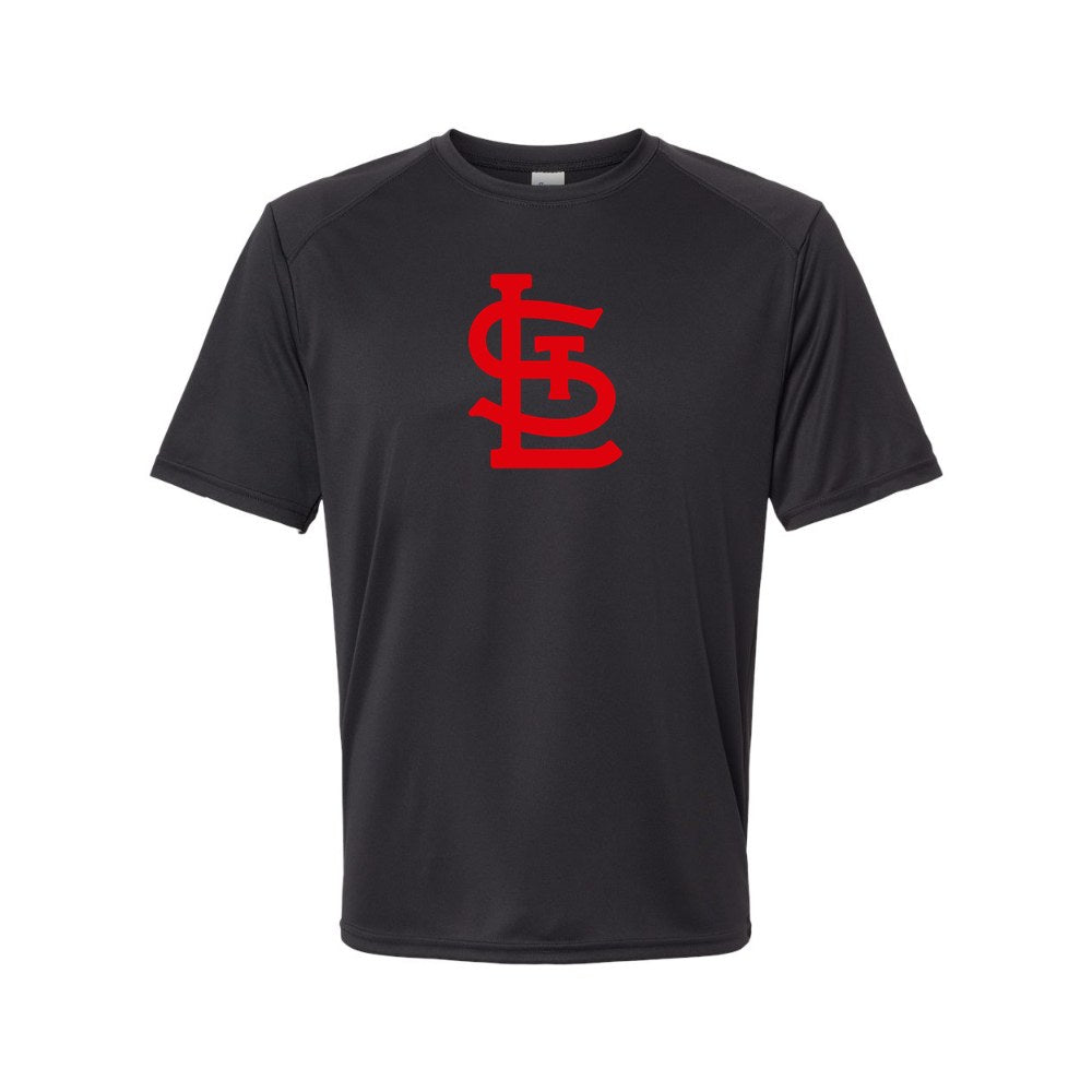 St. Louis Cardinals Polyester T-Shirt - Black