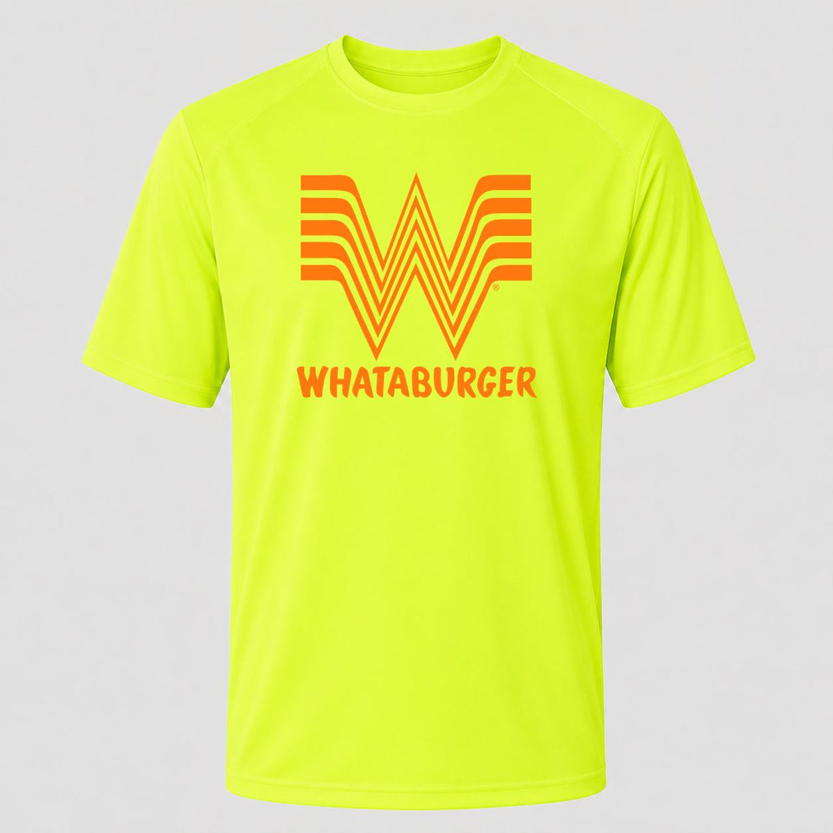 Men's Whataburger Performance T-Shirt - Safety Green