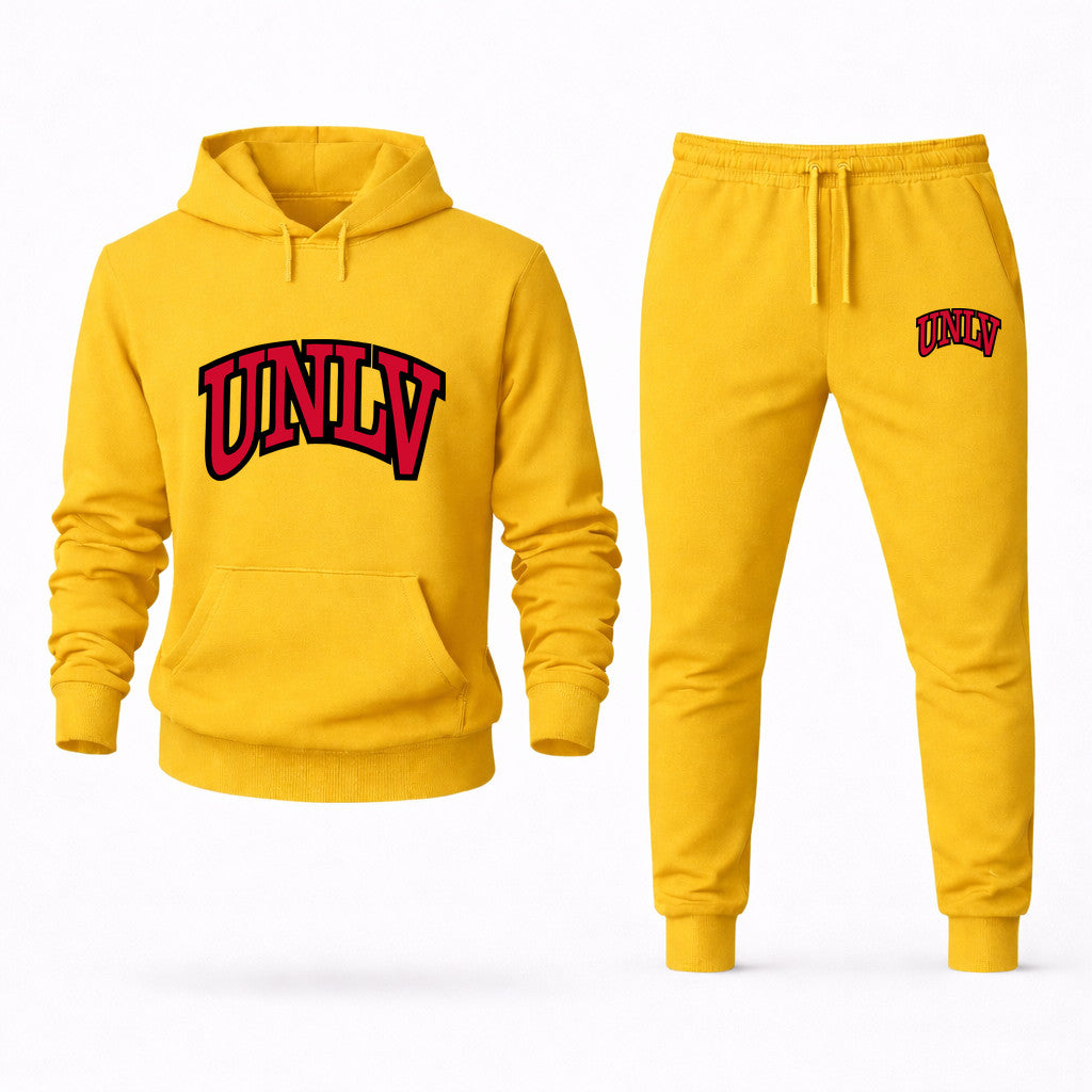 UNLV Rebels Hoodie and Joggers Set - Yellow