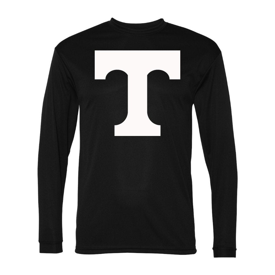 Men's Tennessee Volunteers Alternate Polyester Long Sleeve T-Shirt - Black