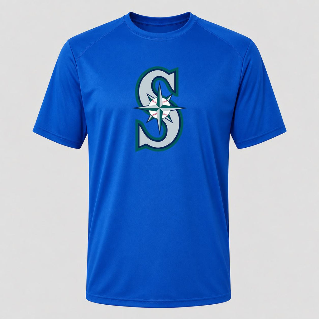 Men's Seattle Mariners Performance T-Shirt - Royal Blue