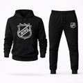 NHL Shield Hoodie and Joggers Set - Black