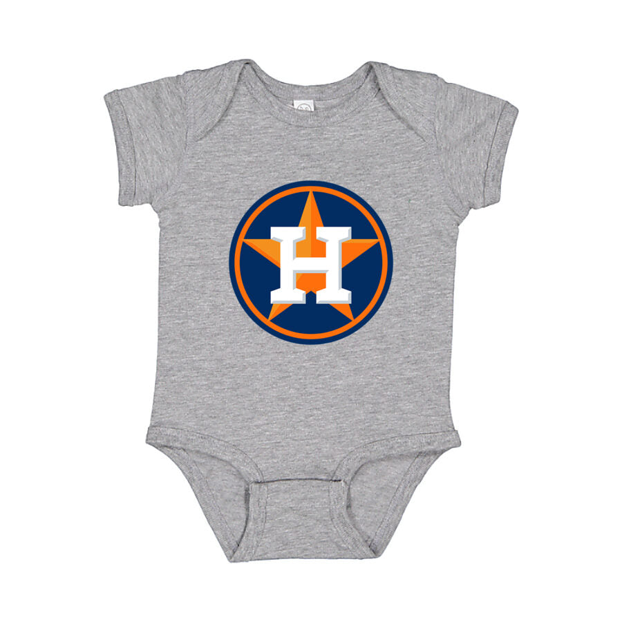 Houston Astros Baby Romper Onesie - Gray