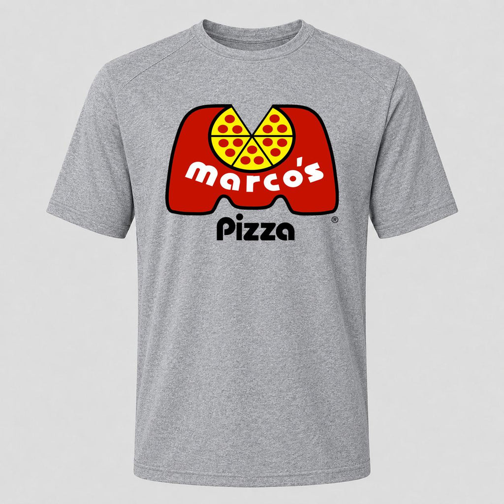 Men's Marcos Pizza Performance T-Shirt - Gray