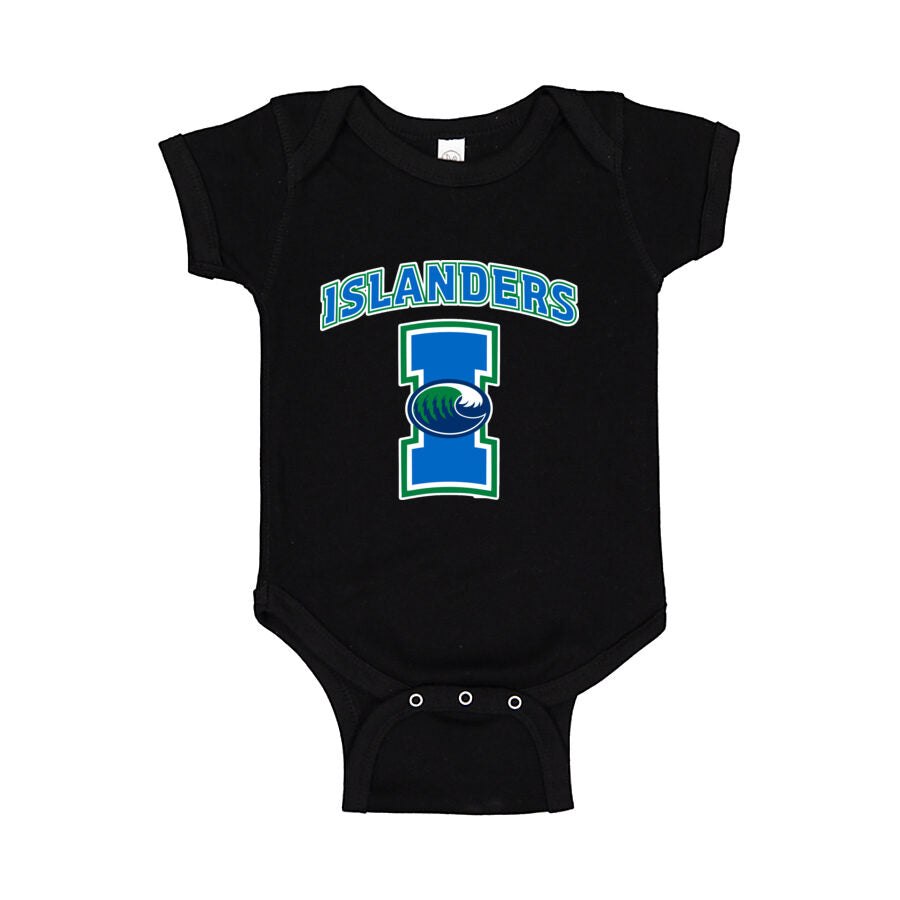 Texas A&M Corpus Christi Islanders Baby Romper Onesie - Black
