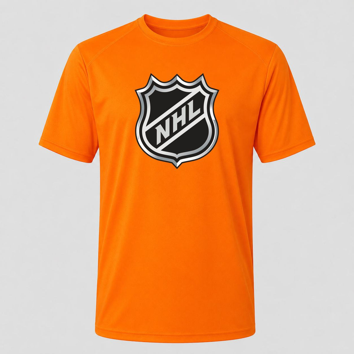 Men's NHL Shield Performance T-Shirt - Orange