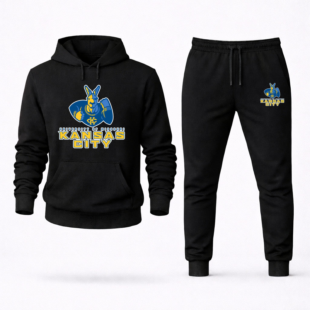 UMKC Kangaroos Hoodie and Joggers Set - Black