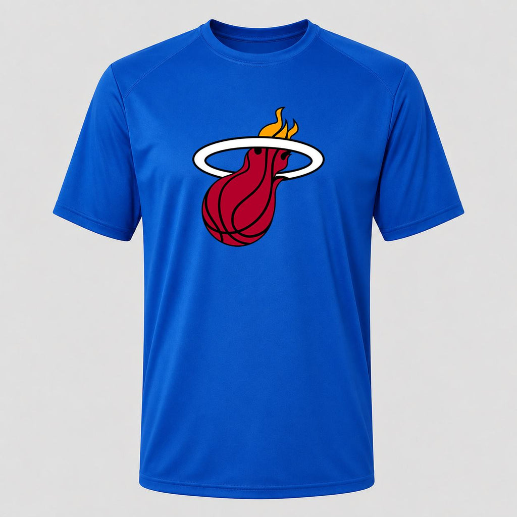 Men's Miami Heat Performance T-Shirt - Royal Blue