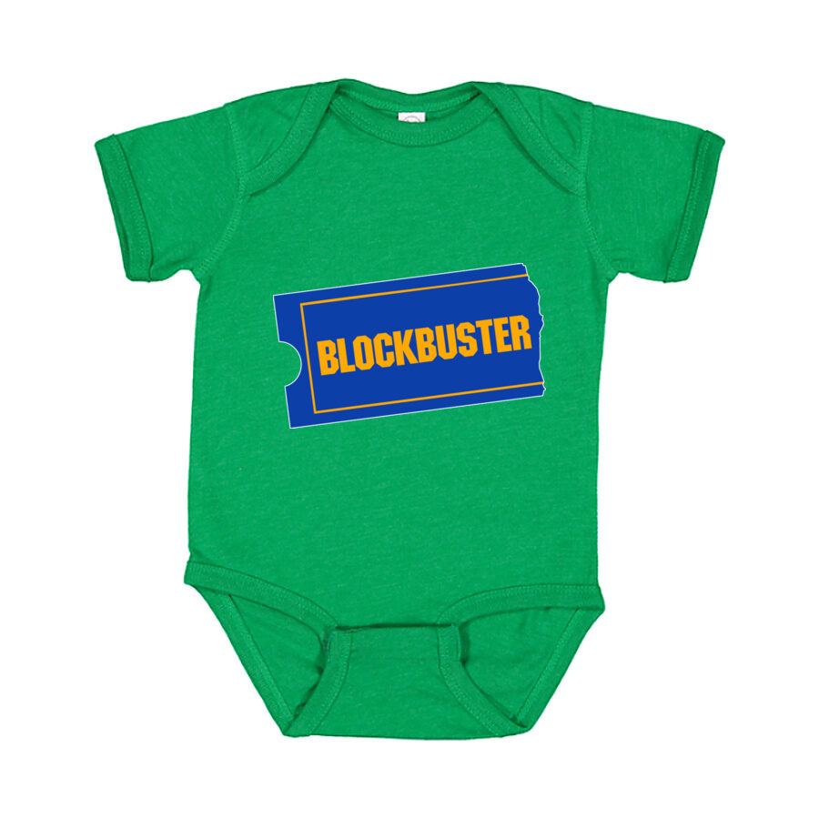 Blockbuster Baby Romper Onesie - Green
