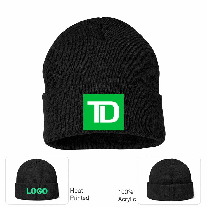 TD Bank Black Beanie Hat