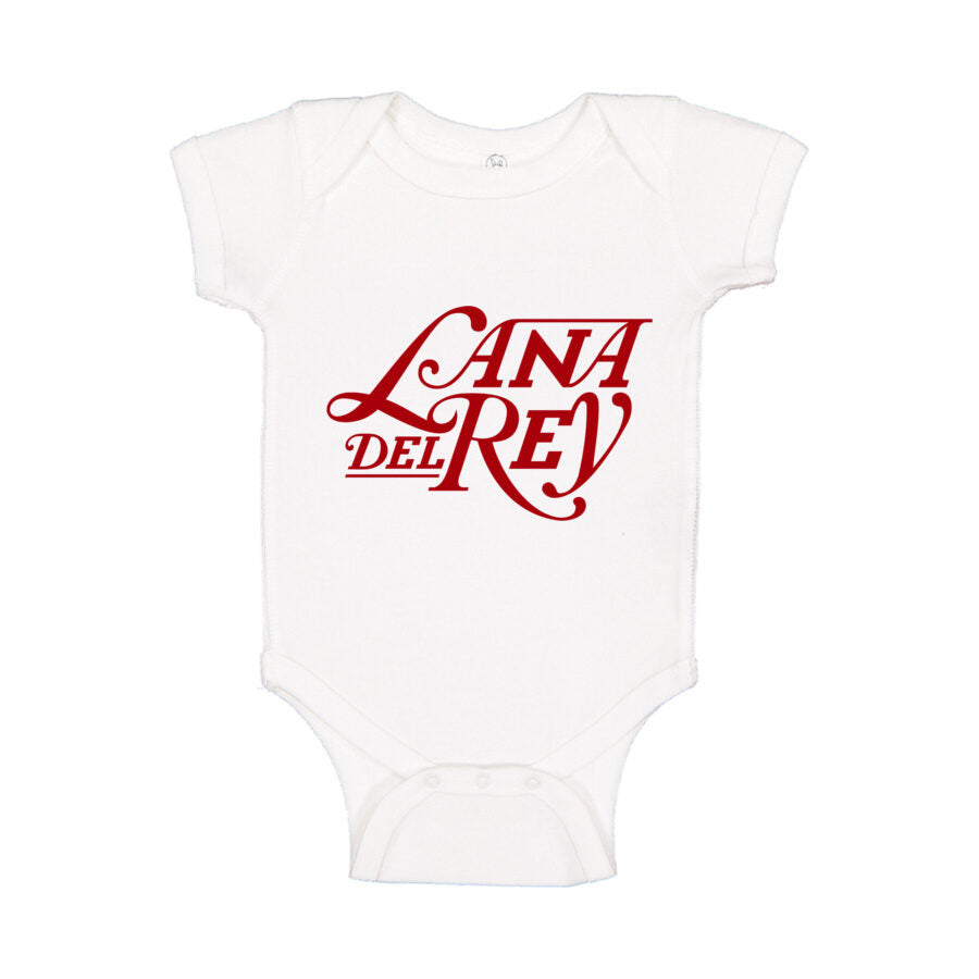 Lana Del Rey Baby Romper Onesie - White