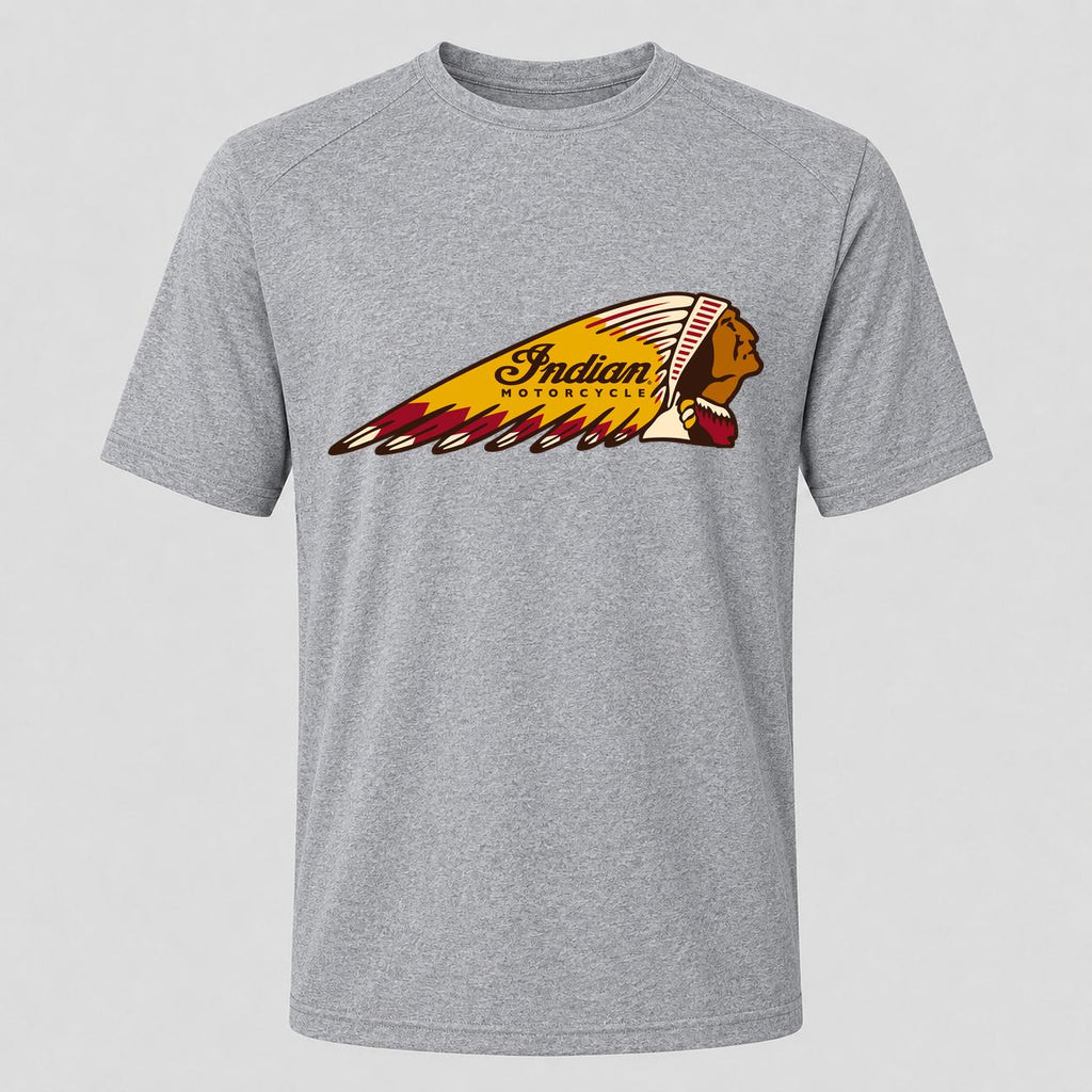 Men's Indian Motorcycle Performance T-Shirt - Gray