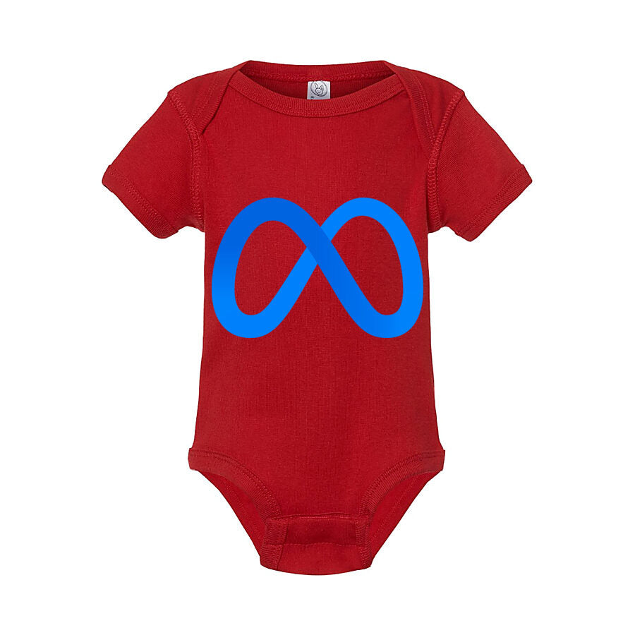 Meta Baby Romper Onesie - Red