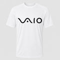 Men's Sony VAIO Black Performance T-Shirt - White
