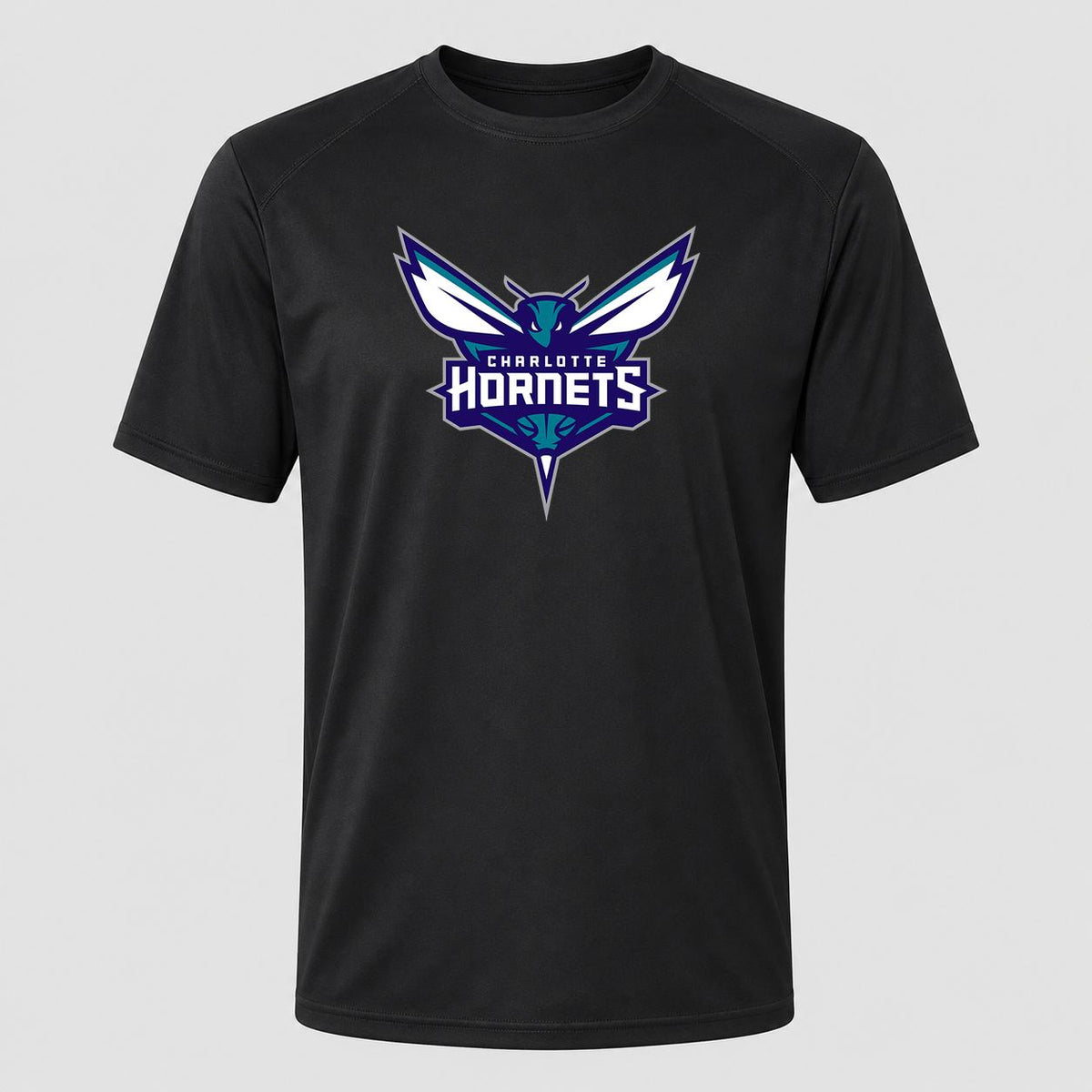 Men's Charlotte Hornets Performance T-Shirt - Black
