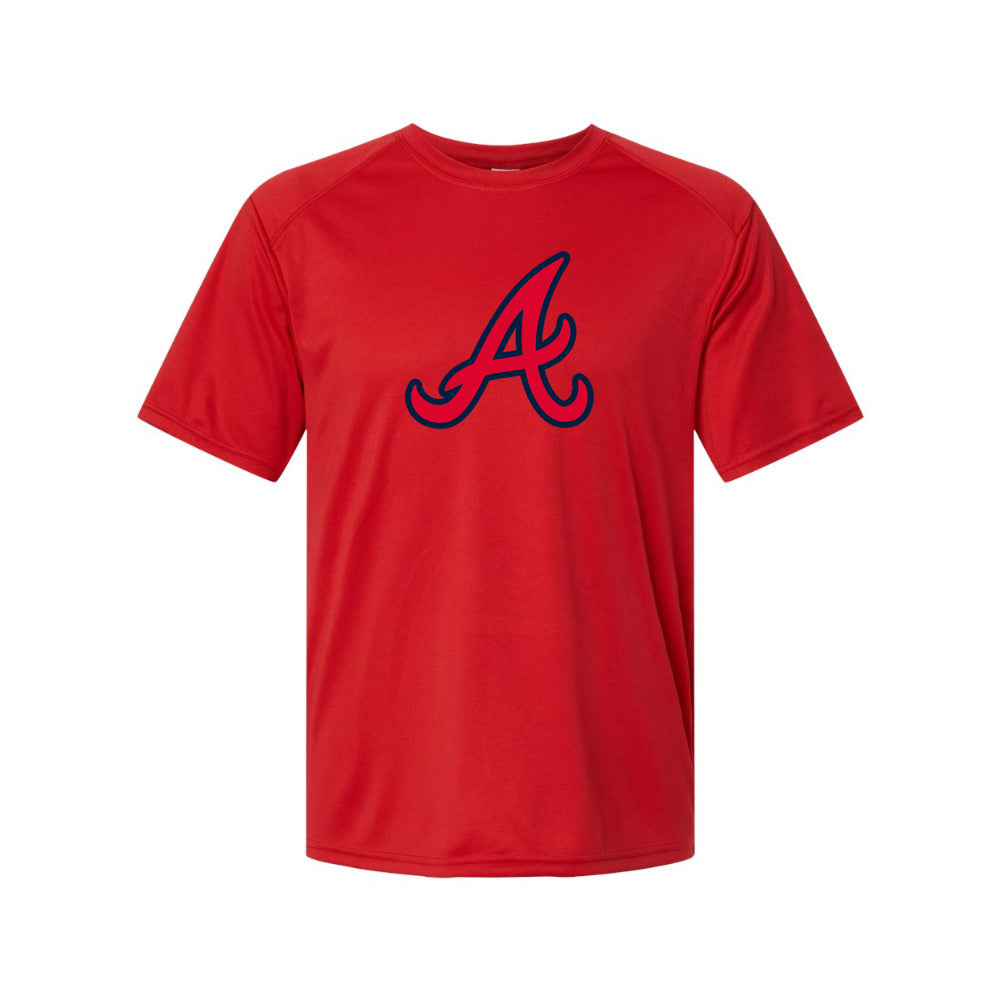 Atlanta Braves Polyester T-Shirt - Red