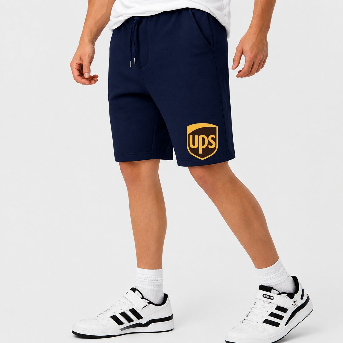 Men's UPS Cotton Shorts - Navy