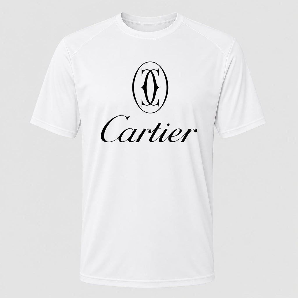 Men's Cartier Black Performance T-Shirt - White