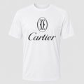 Men's Cartier Black Performance T-Shirt - White