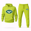 New York Jets Hoodie and Joggers Set - Lime Green