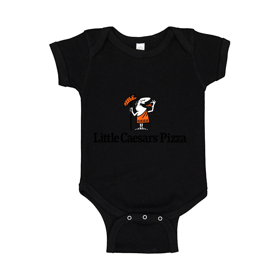 Little Caesars Baby Romper Onesie - Black