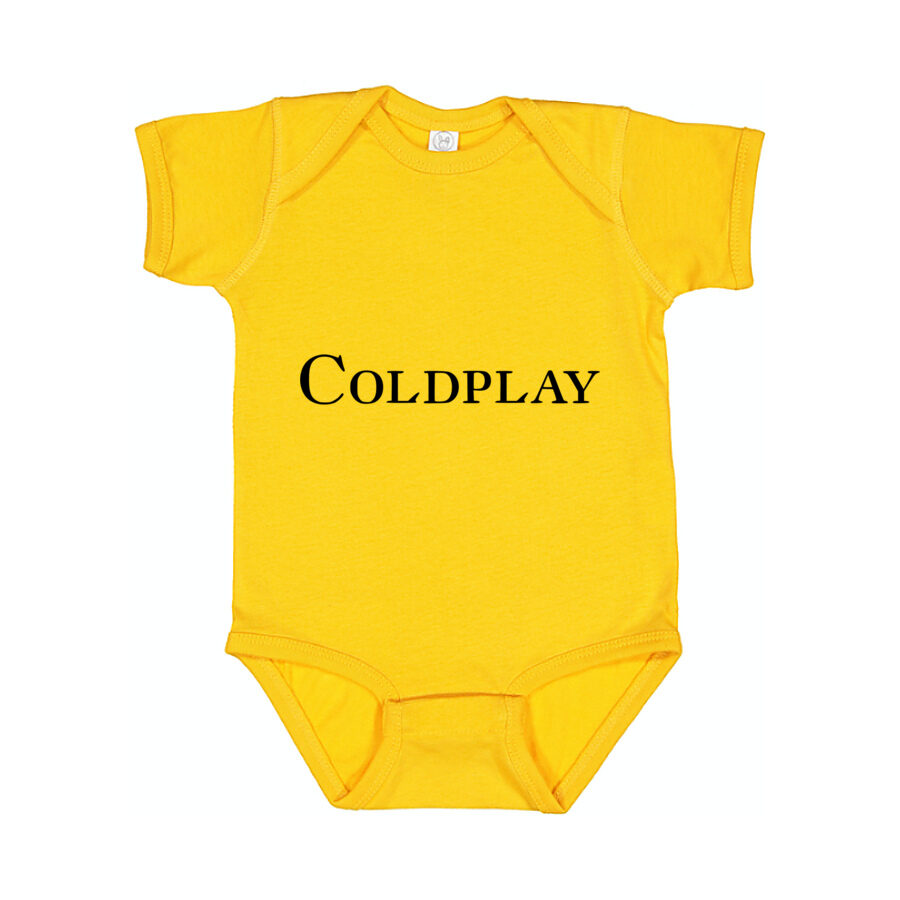 Coldplay Baby Romper Onesie - Yellow