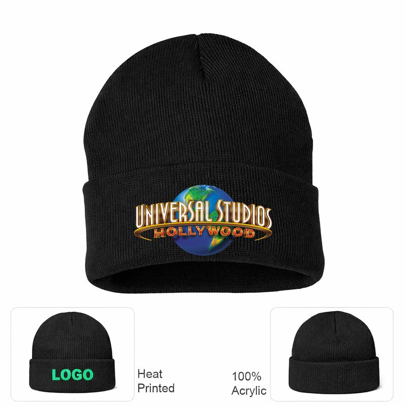 Universal Studios Hollywood Black Beanie Hat
