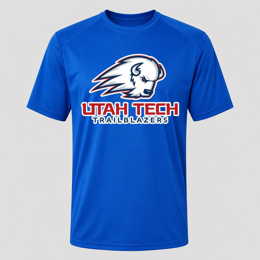 Men's Utah Tech Trailblazers Performance T-Shirt - Royal Blue