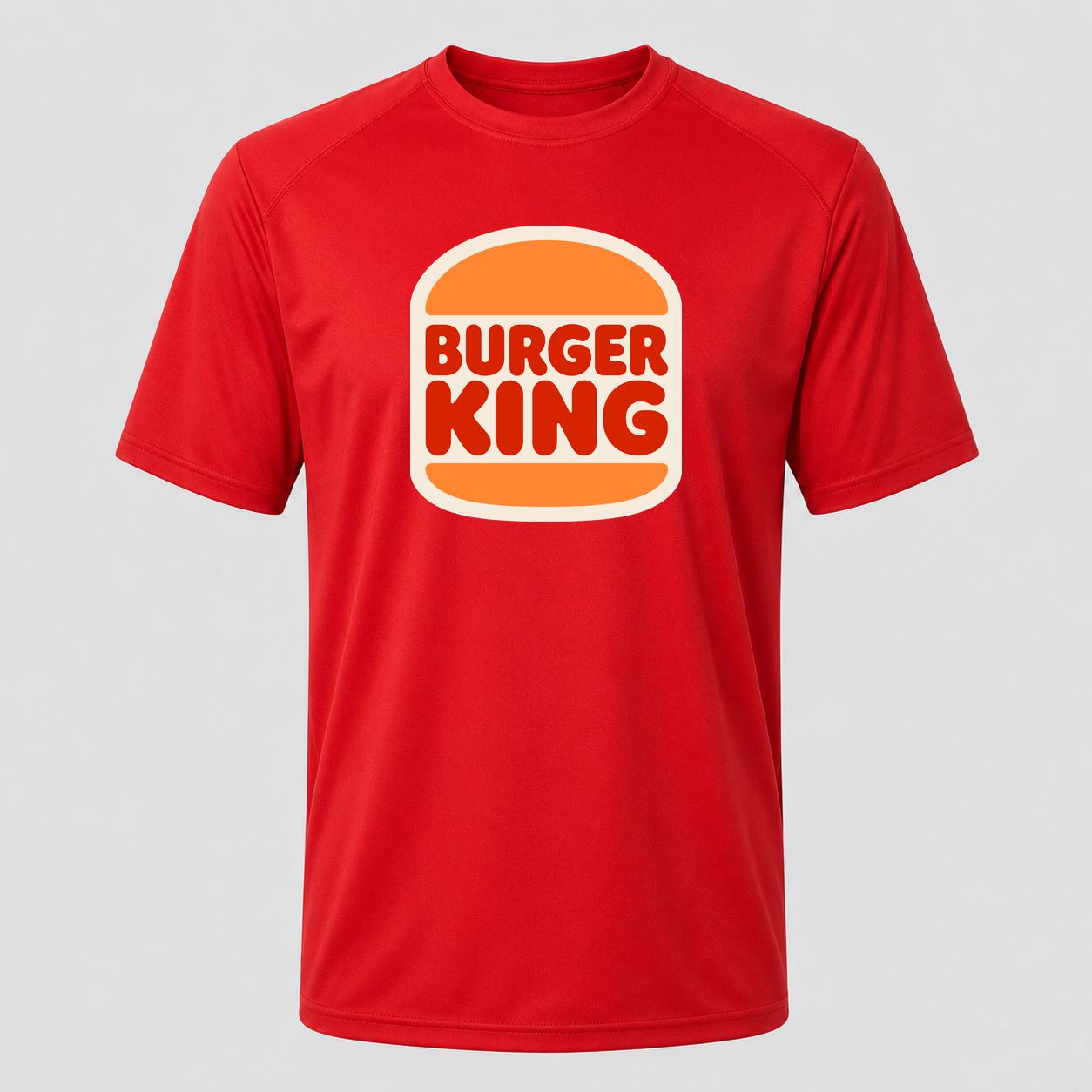 Men's Burger King Performance T-Shirt - Red