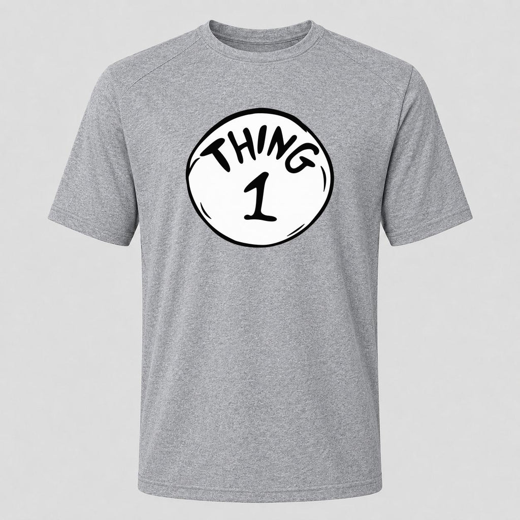 Men's Dr. Seuss Thing 1 Performance T-Shirt - Gray