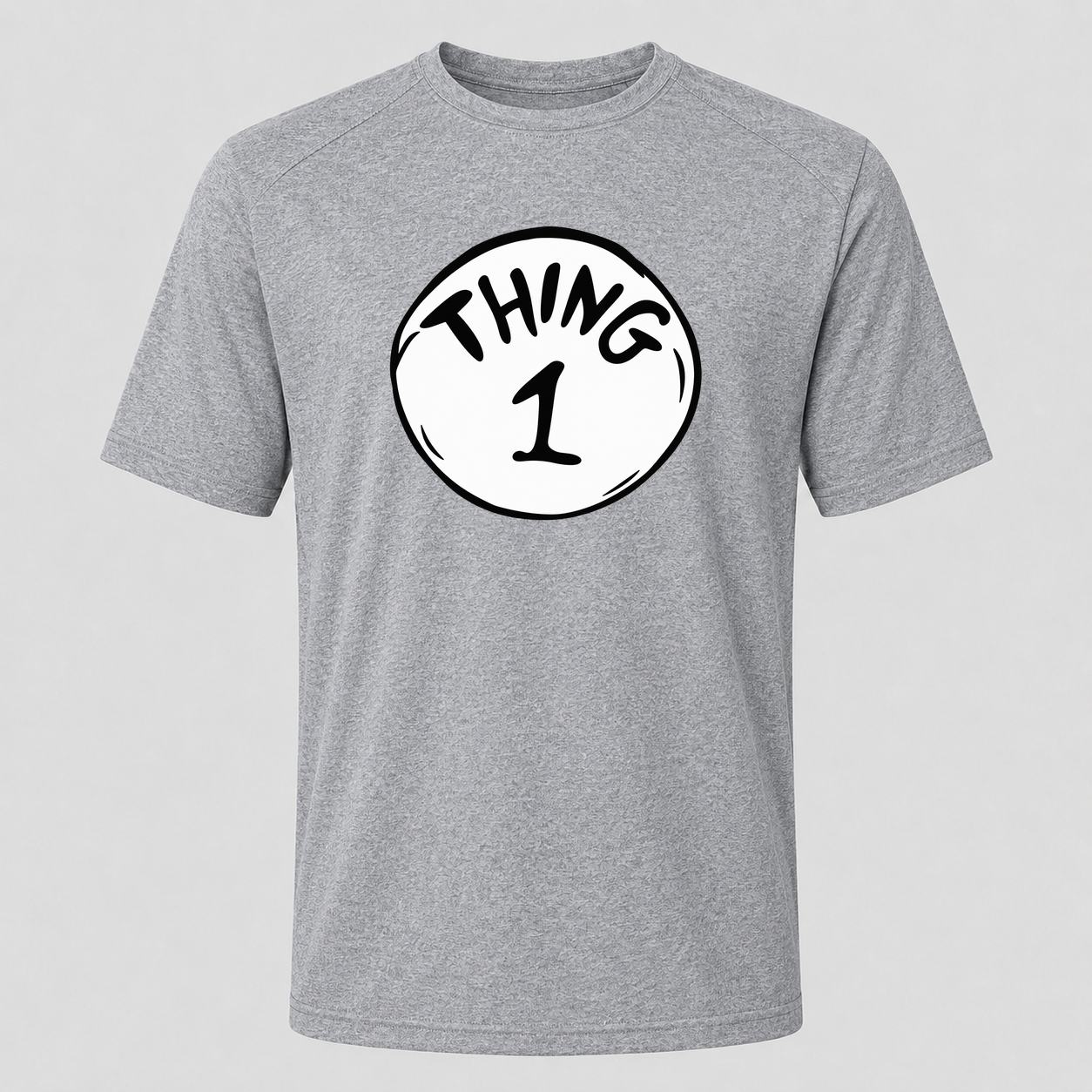 Men's Dr. Seuss Thing 1 Performance T-Shirt - Gray