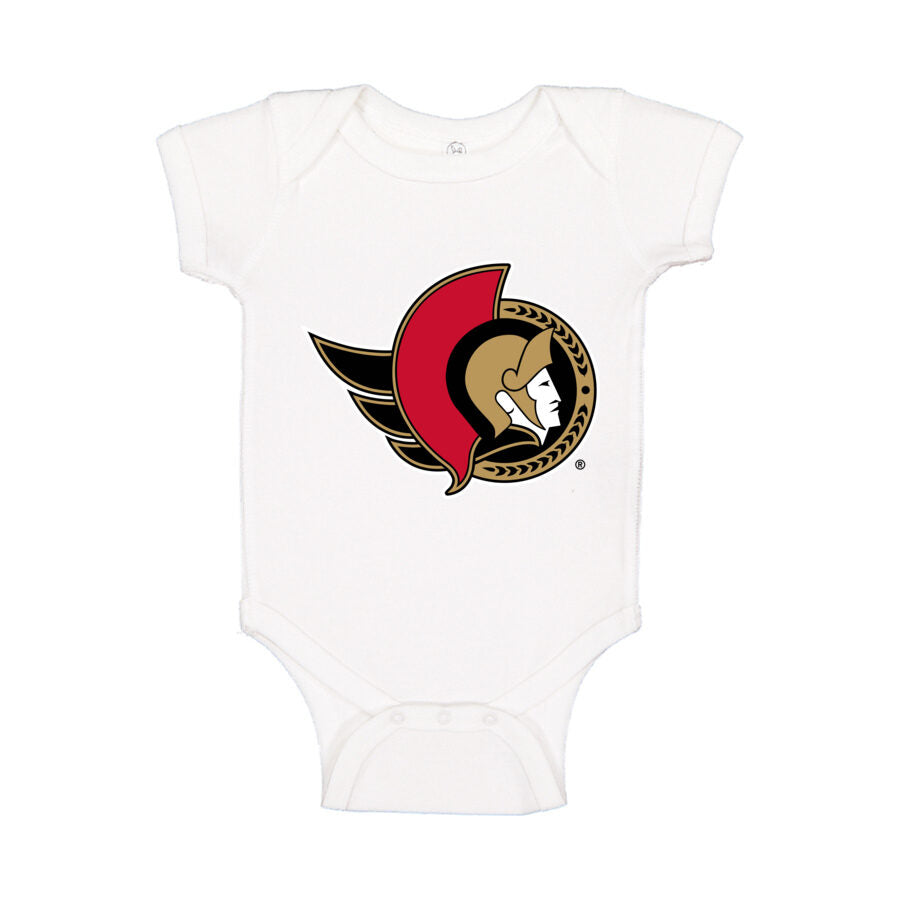 Ottawa Senators Baby Romper Onesie - White
