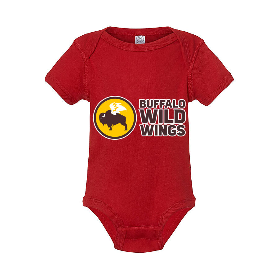 Buffalo Wild Wings Baby Romper Onesie - Red