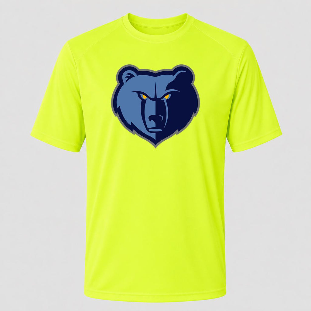 Men's Memphis Grizzlies Performance T-Shirt - Safety Green