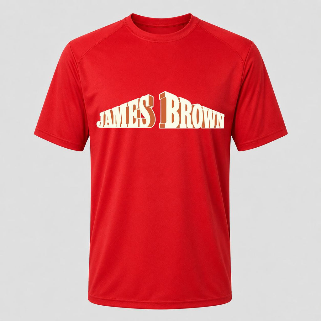 Men's James Brown Performance T-Shirt - Red