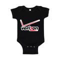 Verizon Wireless Baby Romper Onesie - Black