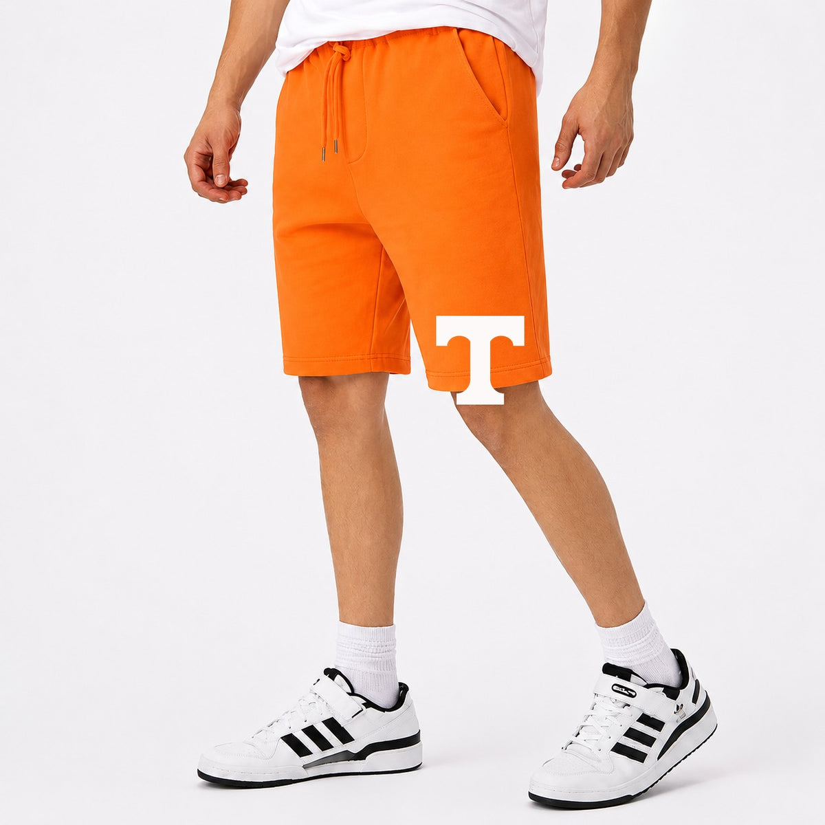Men's Tennessee Volunteers Logo 2 Cotton Shorts - Orange