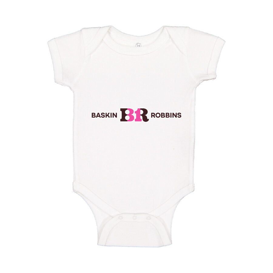Baskin-Robbins Baby Romper Onesie - White