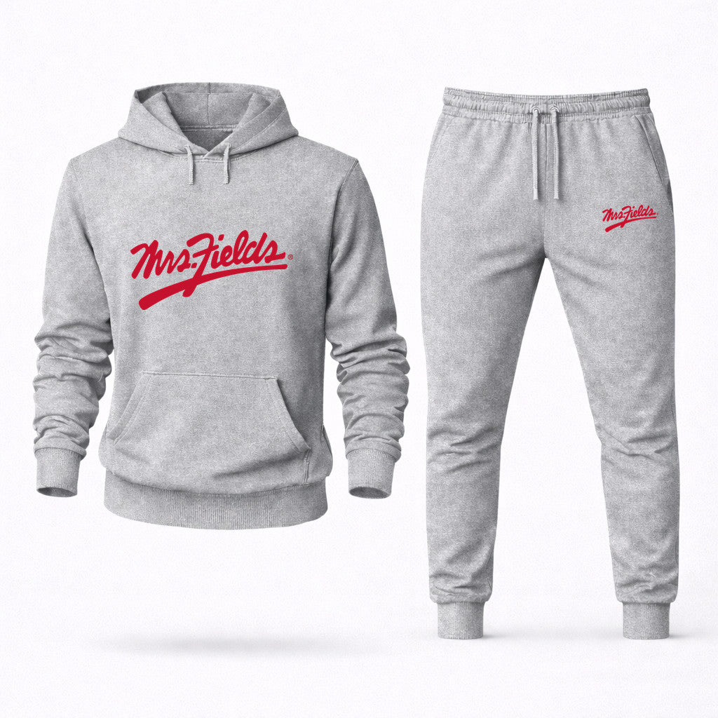 Mrs. Fields Hoodie and Joggers Set - Grey