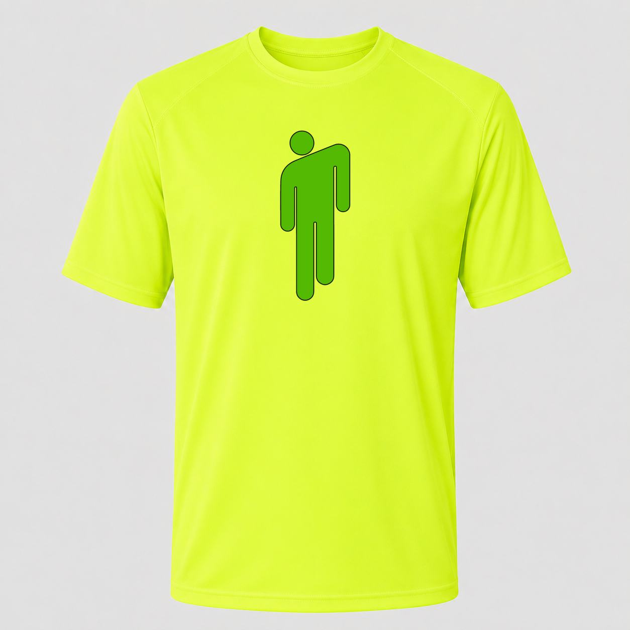 Men's Billie Eilish Performance T-Shirt - Safety Green